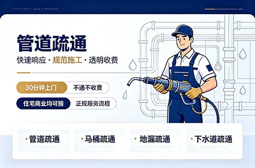 十堰管道疏通